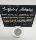 1943 Silver Mercury Dime Black Ruthenium- Brilliant Uncirculated