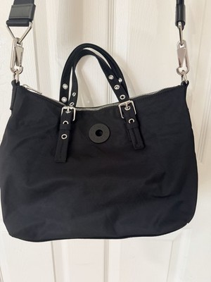 Bimba Y Lola Black Nylon Tote Crossbody Bag w/ Tags & Dust Bag Adjustable Strap