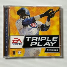 Triple Play 2000 (PC, 1999) - EA Sports - Windows 98 MLB Baseball Computer Game