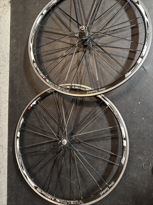 Vintage Vuelta Airline Clincher Wheel Set 700c Rim Brake 9 Speeds