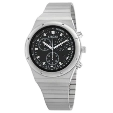Citizen Chronograph Quartz Black Dial Men's Watch AT2540-57E