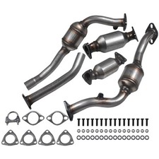 FITS: 99-01 NISSAN FRONTIER 3.3L FRONT DRIVER/PASSENGER CATALYTIC