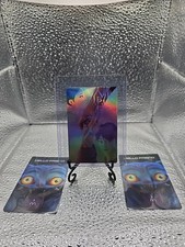 KPOP Demon Hunters McDonald's Rumi and Jinu Rare Photocard Foil + 2 Hello Unused