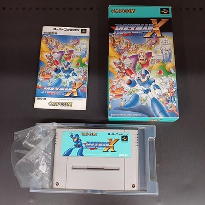 Capcom Rockman X, gebraucht, einige Handbücher fehlen