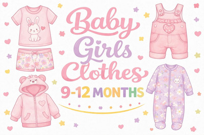BABY MÄDCHEN KLEIDUNG KLEIDUNG - 9-12 MONATE - PAKET HERSTELLEN/BAUEN - MEHRERE ANGEBOTE
