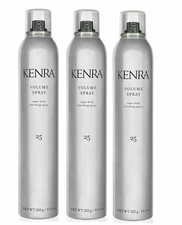 Kenra Volume Spray #25 Super Hold Finishing Spray 10 Oz - "PACK OF 3"
