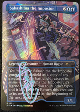 Sakashima the Impostor Foil Artist Proof Signed Sketched Secret Lair SLD MTG