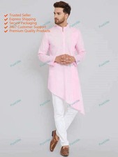 Fashion Kurta Handmade Mens Kurta Cotton Shirt New Kurta With Pyjama