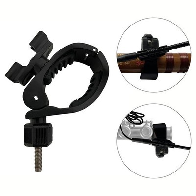 Flöte Mikrofon Clip Instrument Zubehör Clip nur Doppelkopf befestigbar