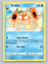 Krabby (042) #042/202 Common SWSH01: Sword & Shield Base Set Pokemon