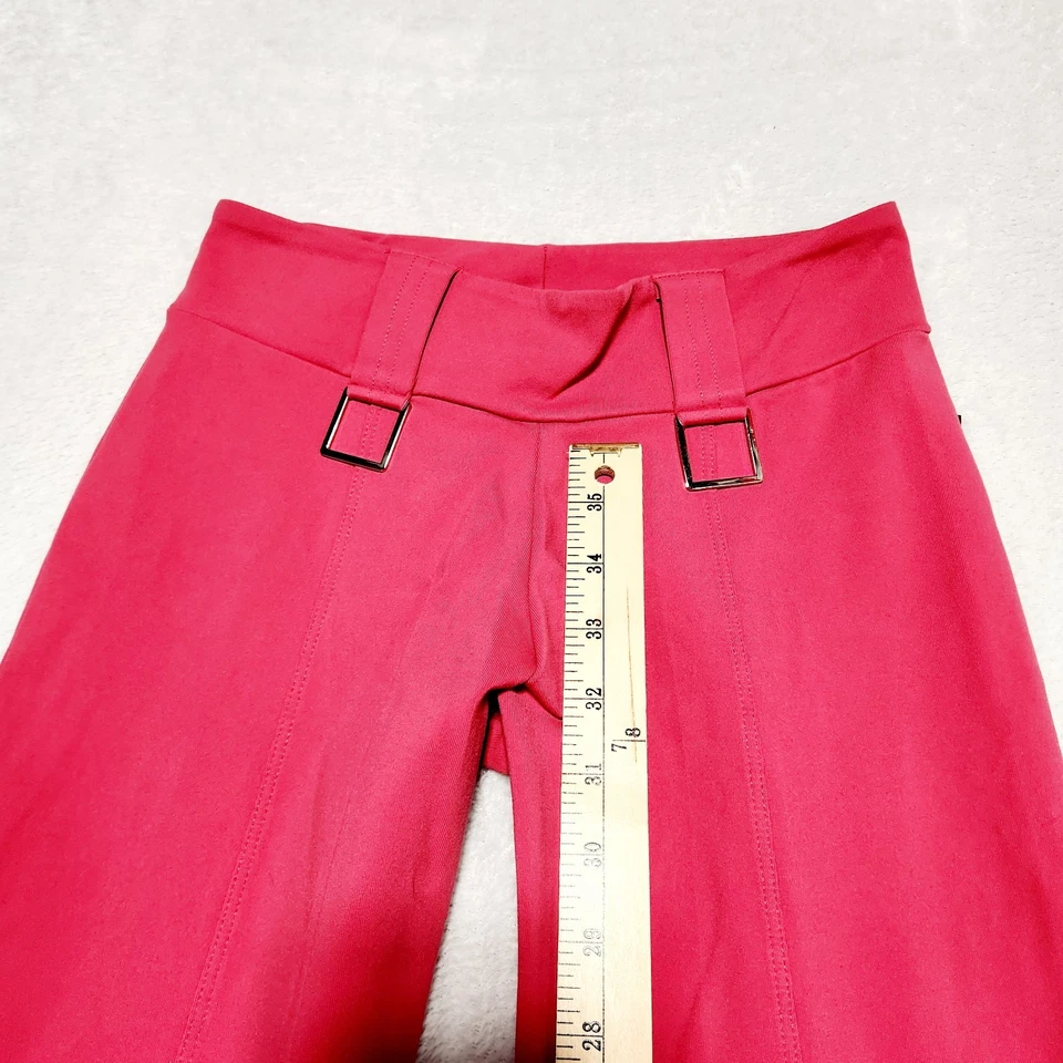 KOS USA Pantalones de Yoga Leggings Talla Mediana Rosa Rojo | Hecho en América Nuevo con Etiquetas Foto 3 de 4