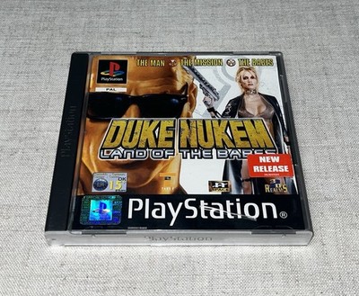 SONY PLAYSTATION 1 / PS1 - UK PAL - KOMPLETT - DUKE NUKEM : LAND OF THE BABES