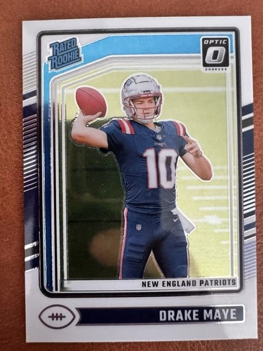 2024 Panini Donruss Optic Rated Rookie Drake Maye #229 (RC) Mint Condition!! 💎