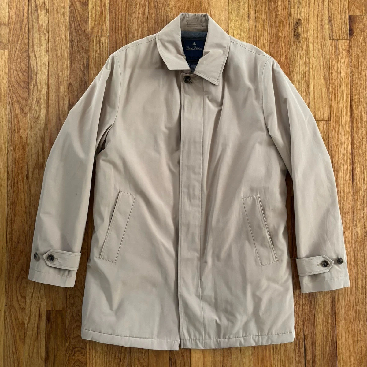 USA製 80s Brooks Brothers TRENCH COAT 80s BROOKS BROTHERS TRENCH COAT INPORT FABRIC MADE IN USA - MATIN