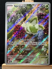 Pokemon Card - 196/193 - Paldea Evolved EN - Sprigatito - Illustration Rare