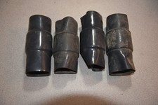 Lot of 4 2" PVC Coated Couplings