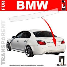 Lackschutzfolie Ladekantenschutz für BMW 5er Limo E60 2004-2010 Transparent