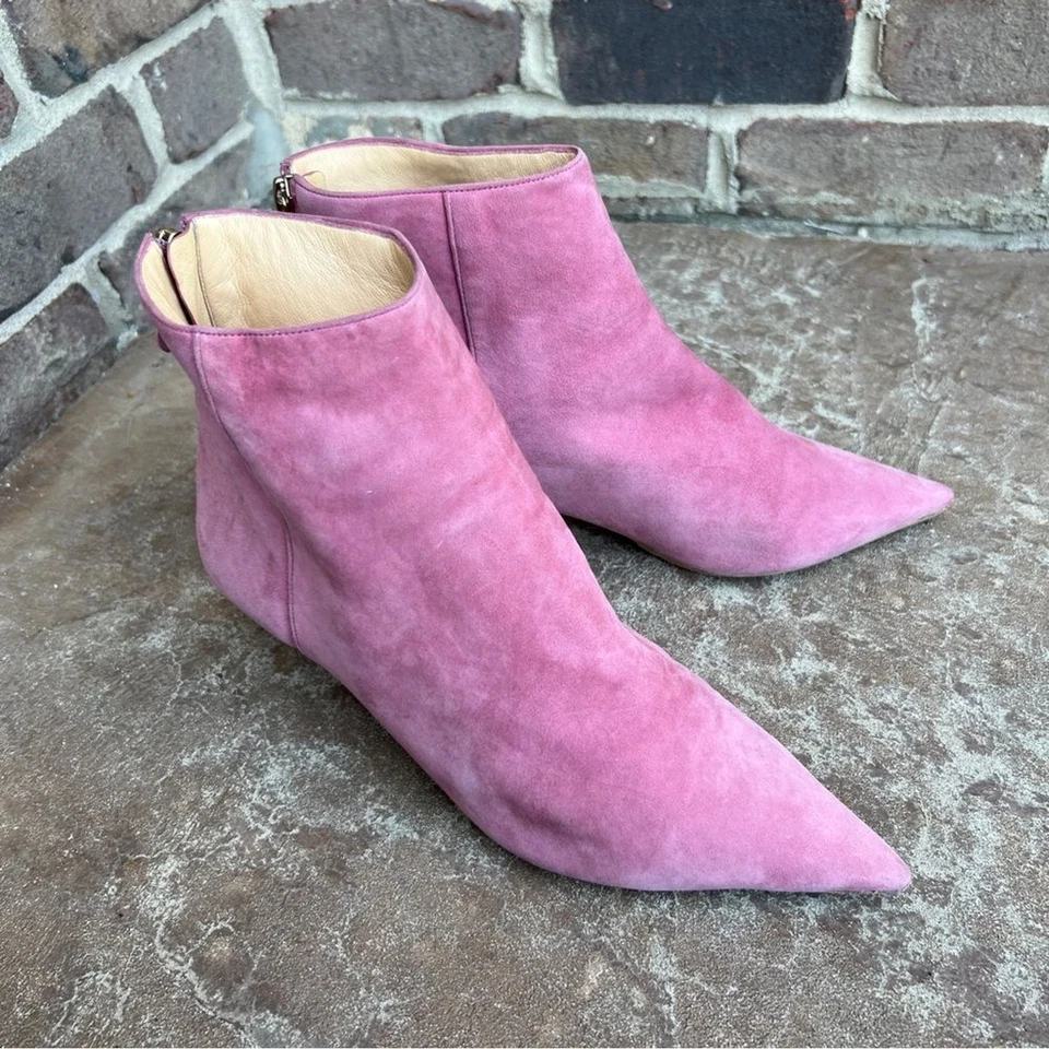 Botín Alexandre Birman Rosa Gamuza Talla 41 Foto 3 de 4