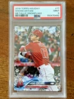 2018 Topps Holiday Shohei Ohtani #17 Metallic Snowflake (RC) PSA 9 Angels