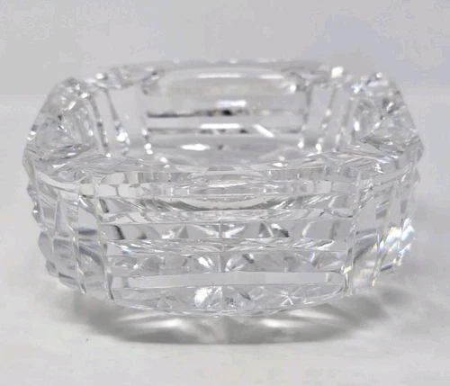 Waterford Ireland Crystal Square Ashtray