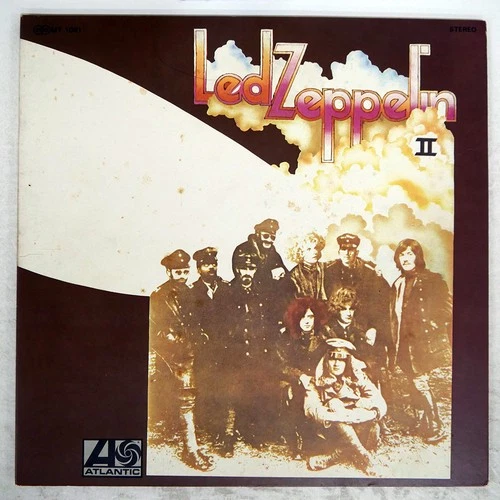 LED ZEPPELIN II ATLANTIC MT1091 Japan NIPPON GRAMMOPHON INSERT GATEFOLD VINYL LP