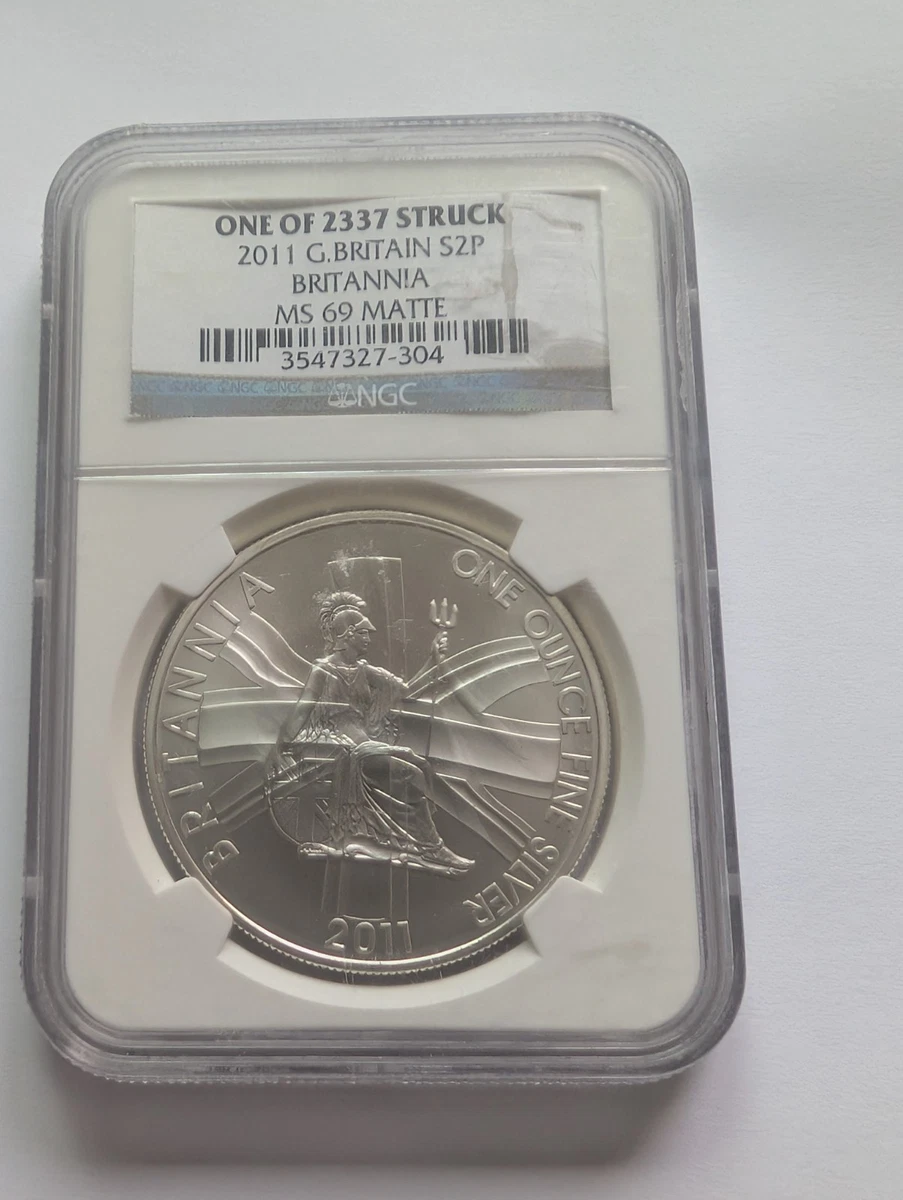 UK Britannia MS 69 NGC Certified Silver Bullion Coins for sale | eBay