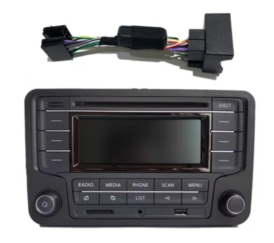 VW Autoradio RCN210 + Emulator Bluetooth CD SD USB AUX für Golf5 Passat B6 MK5 6 - Bild 1 von 4