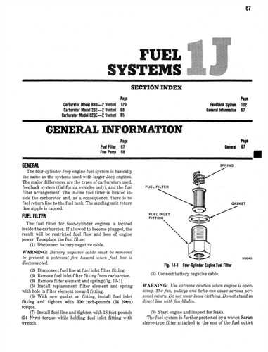 1980 Jeep Shop Service Repair Manual Book Supplement Engine Drivetrain Wiring - Picture 5 of 8