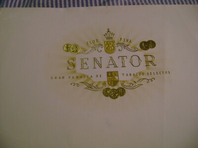 SENATOR-INNER CIGAR BOX -EMBOSSED LABEL-