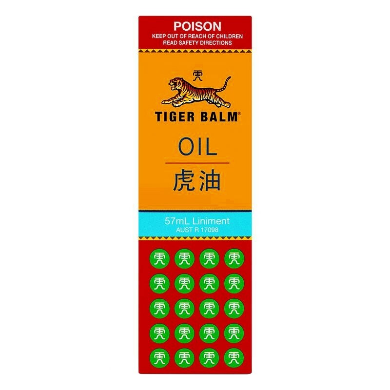 Tiger Balm Oil 57mL Liniment Muscle Joints Pains Arthritis