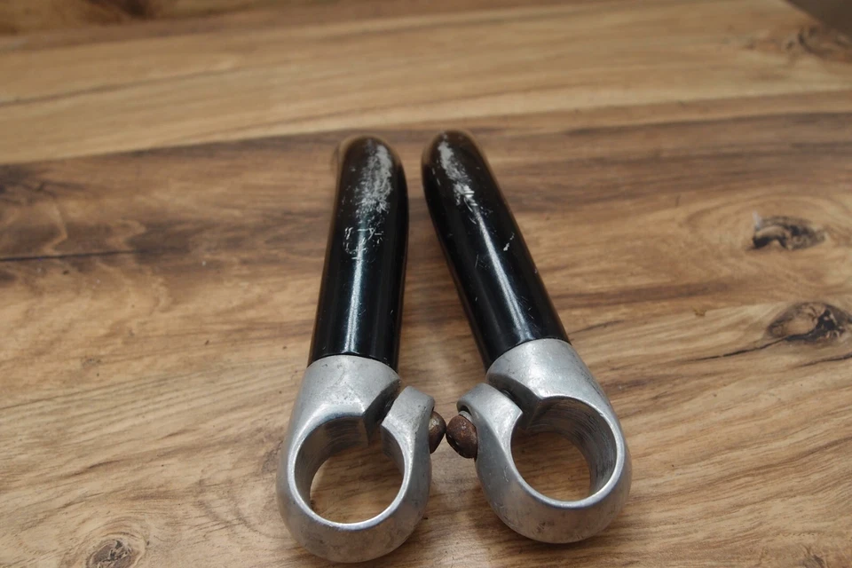 Barra de aleación de aluminio años 90 extremos retro MTB 22,2 mm Foto 4 de 4