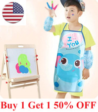 Painting Apron Cartoon Kids Apron Artist Colorful Waterproof Canvas Children's ,