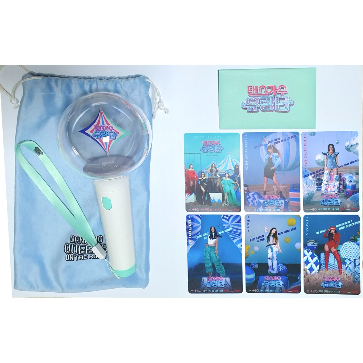 Light Stick & Photocard SET - HWASA, Kim Wansun, Uhm Jungwha, Lee