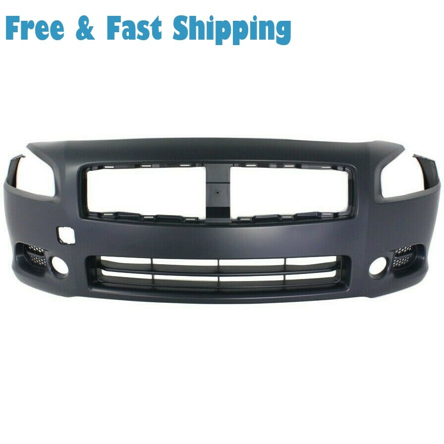 New NI1000258 Front Bumper Cover Primed Fits Nissan Maxima 09-14