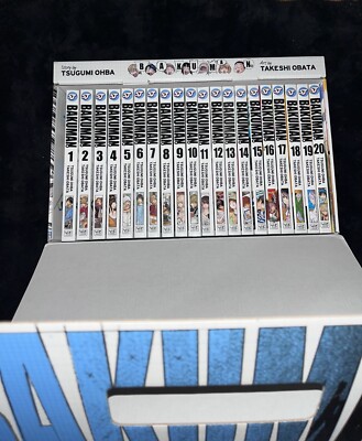 Bakuman Box Set Complete Vol 1-20 English Manga Books - Poster