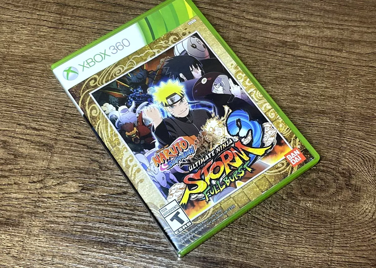 Naruto Ultimate Ninja Storm 3 Full Burst Microsoft Xbox 360 Tested