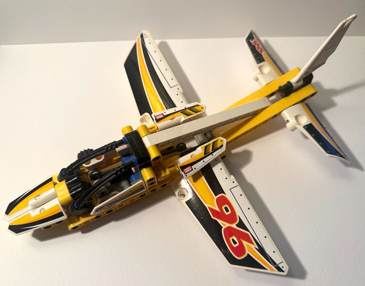 lego technic display team jet lego 42044 instructions