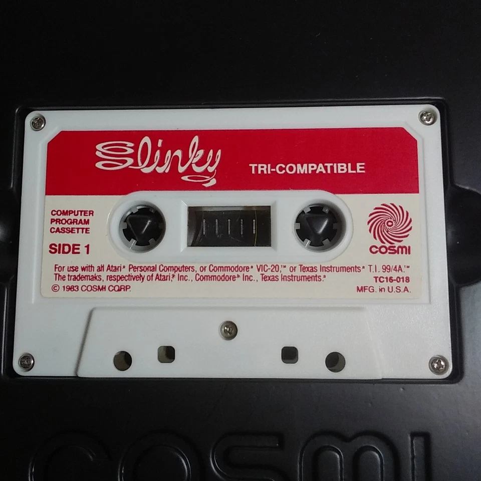 Slinky Cosmi Atari  TI99 4A  VIC-20 Untested - Image 3 of 4