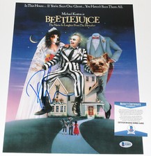 COMPOSER DANNY ELFMAN HAND SIGNED 'BEETLEJUICE' 11X14 PHOTO BECKETT BAS COA