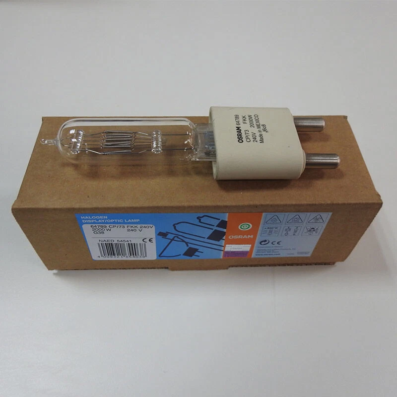 OSRAM 64789 Stage Lamp 240V2000W Spotlight CP/73 G38 Spot Lamp Photography Light - Image 4 of 4