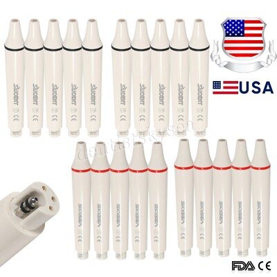 1-10Pcs Dental Ultrasonic Scaler Detachable Scaling Handpiece For EMS WOODPECKER