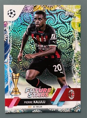 2022-23 Topps Carnaval #93 Pierre Kalulu /75 Green