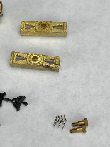 Brass On3 AAR D&RGW Freight Truck Kit (Pair) w/Griffin Wheels LZ O1715 - Picture 5 of 7