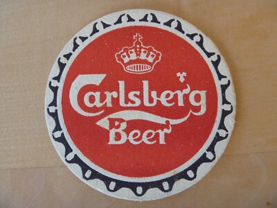 1x Bierdeckel aus Dänemark, Brauerei  Carlsberg A/S