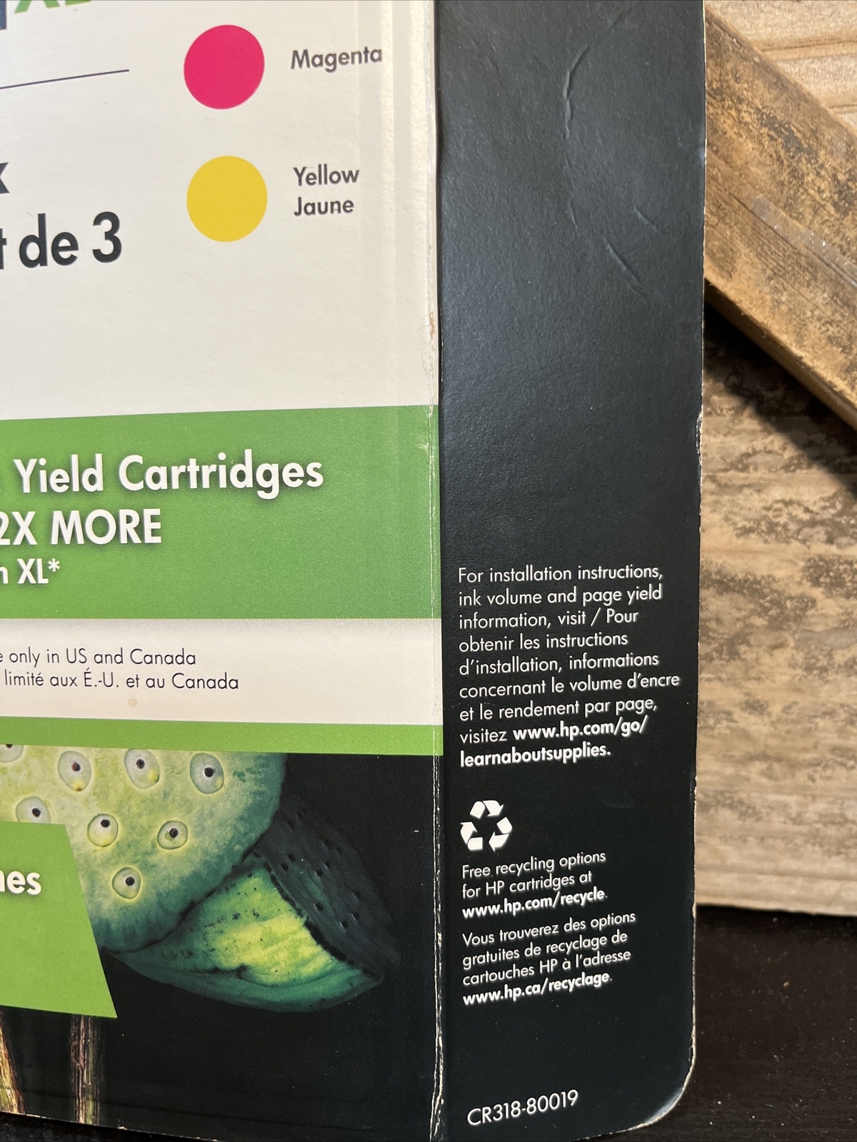 HP 951XL Color Ink Cartridges 3 PACK Cyan Magenta Yellow NEW Exp5/2023