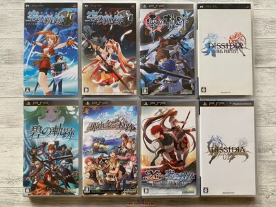 SONY PSP The Legend of Heroes & Ys vs. Sora no Kiseki  & Dissidia & 012 set
