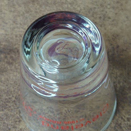 1995 Rock And Roll Hall of Fame Museum Shot Glass Cleveland Ohio Souvenir - Picture 4 of 4