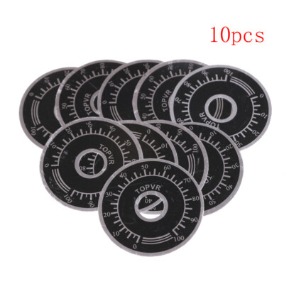 10Pcs 0-100 WTH118  WX112 RV24YN Potentiometer Knob Scale Digital ScalYJU Jf