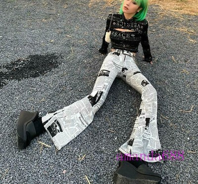 Stretchy Magazine Newspaper Printed 