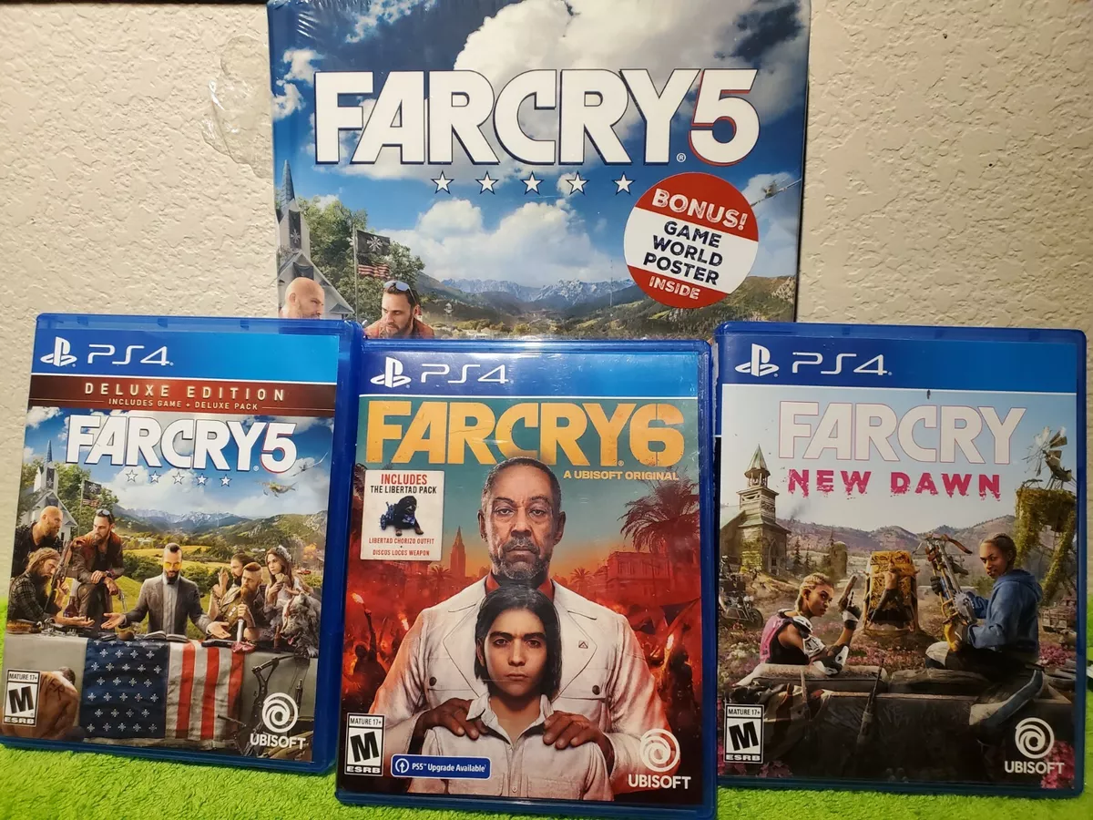 Station høj gidsel Far Cry 6 5 and New Dawn bundle Strategy Guide PS4 | eBay